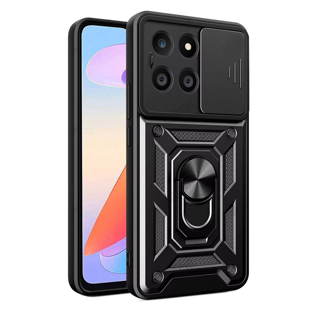 Techsuit CamShield Series puzdro pre Honor X6a – čierne KF2317098