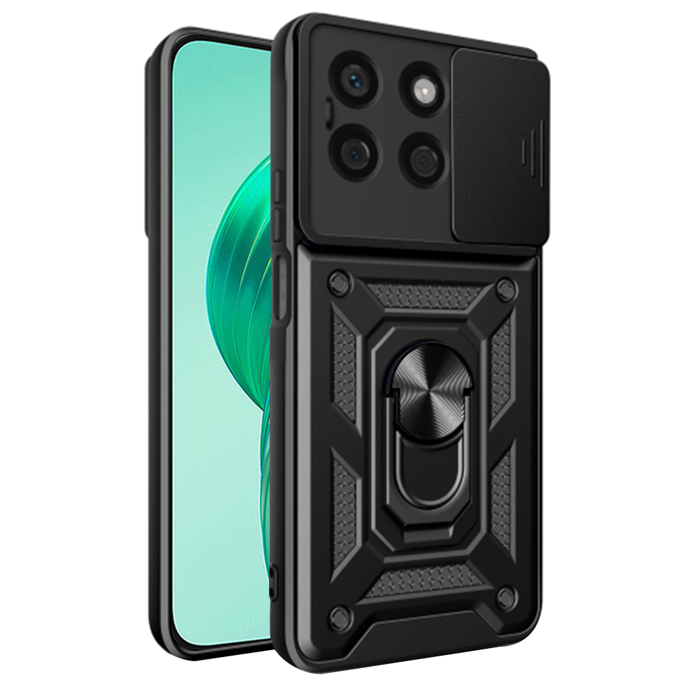 Techsuit CamShield Series puzdro pre Honor X8b – čierne KF2318333