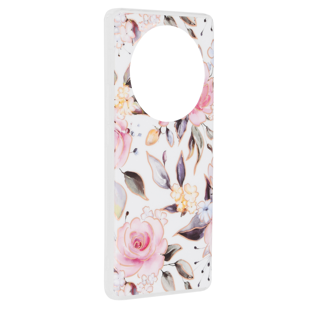 Techsuit Marble Series puzdro pre Honor Magic6 Lite – Chloe White KF2318622