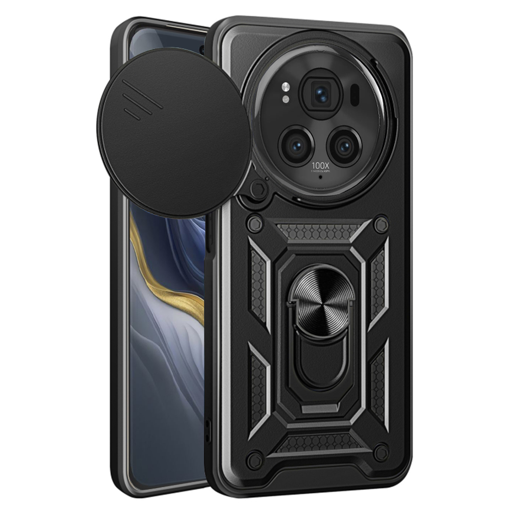 Techsuit CamShield Series puzdro pre Honor Magic6 Pro – čierne KF2320381