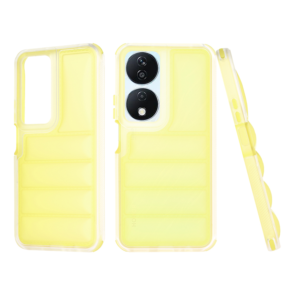 Techsuit Wave Shield puzdro pre Honor X7b / X7b 5G / 90 SMART – žlté KF2326043