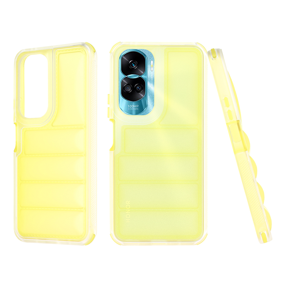 Techsuit Wave Shield puzdro pre Honor 90 Lite – žlté KF2326062
