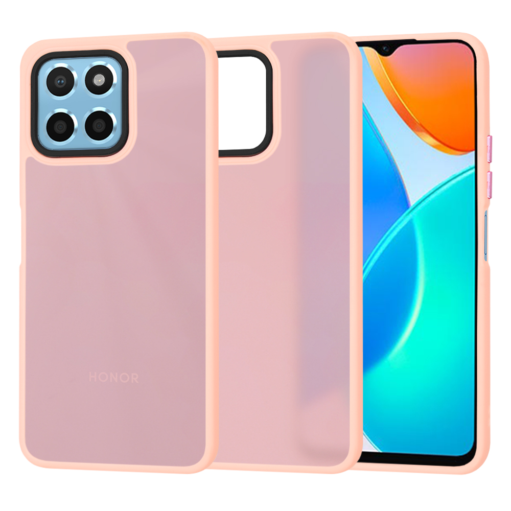 Techsuit HaloFrost Series puzdro pre Honor X6 / X8 5G / 70 Lite – ružové (Pink) KF2326067