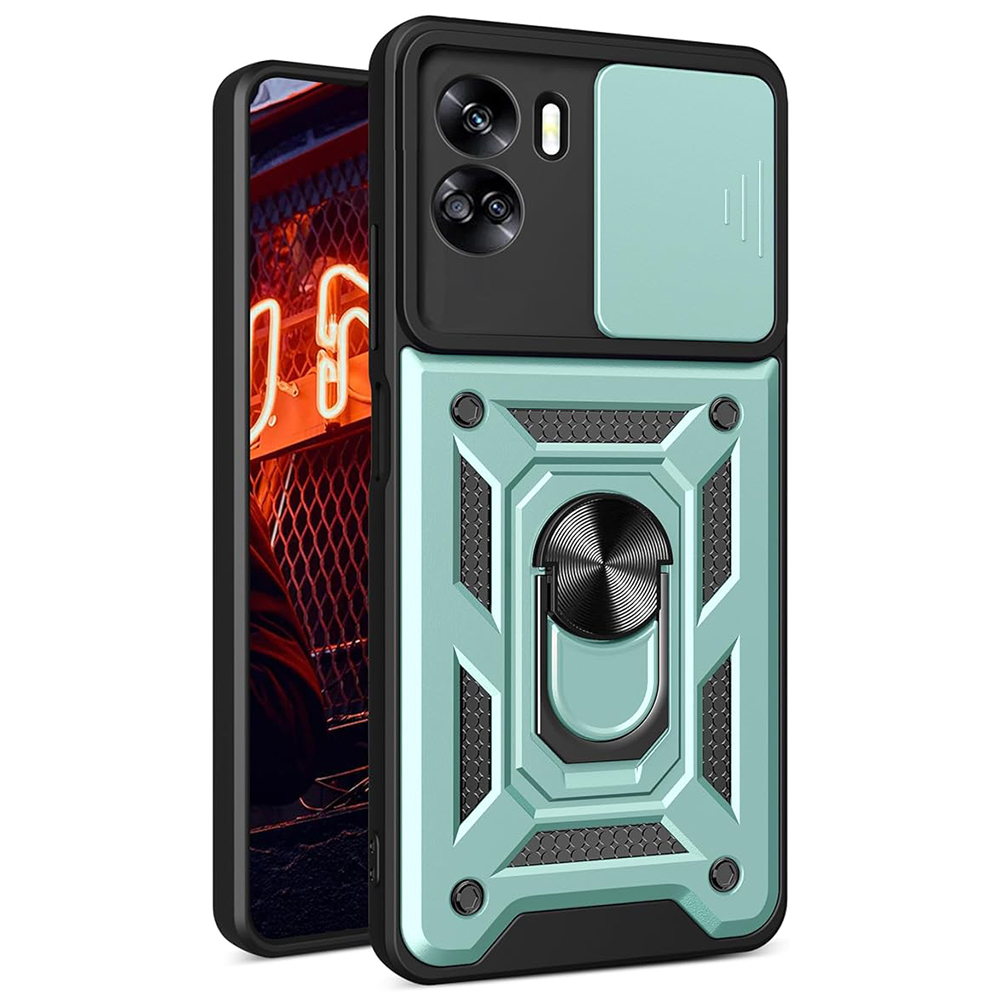 Techsuit CamShield Series puzdro pre Honor 90 Lite – zelené KF2327490
