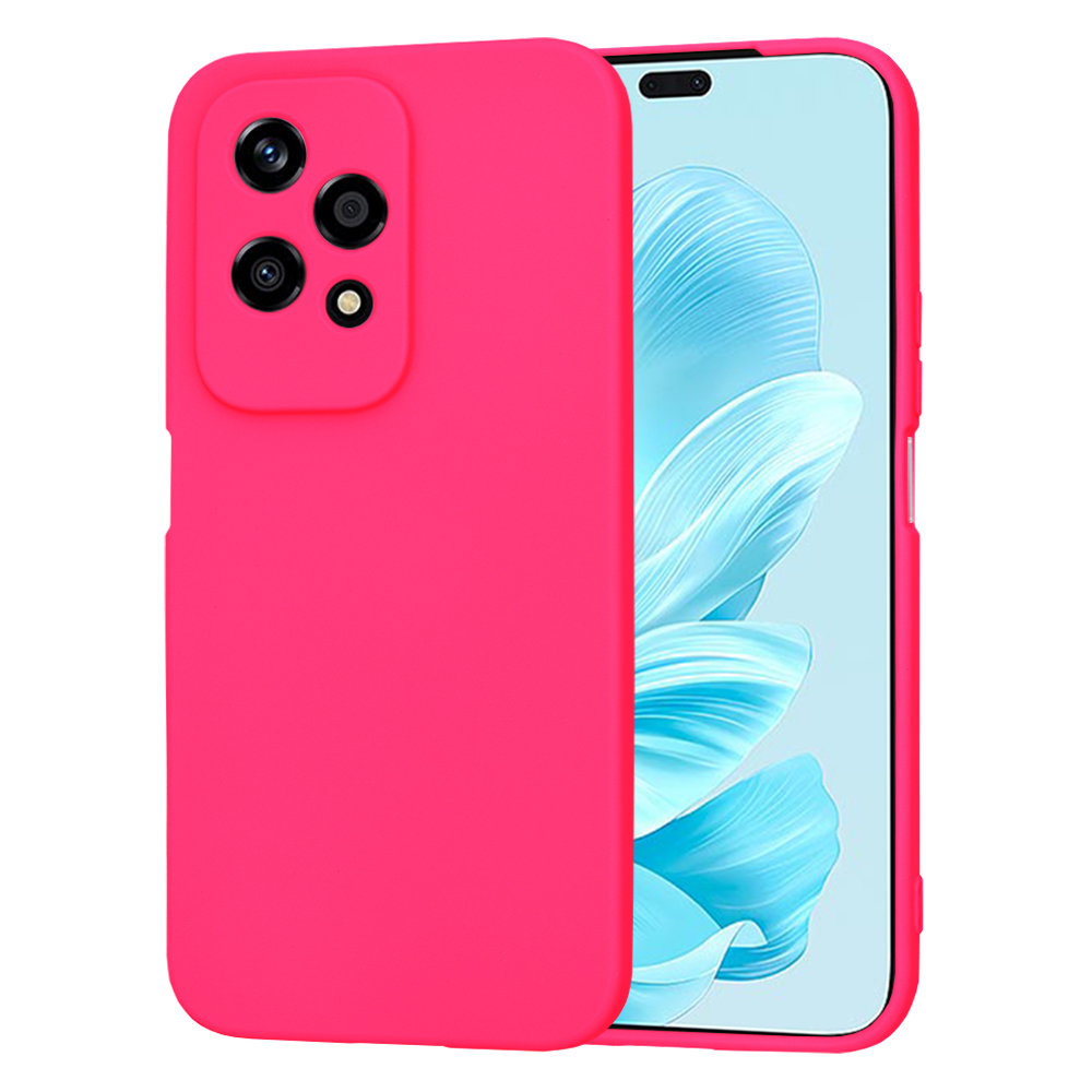 Techsuit SoftFlex puzdro pre Honor 200 Lite – žiarivo ružové (Hot Pink) KF2328417