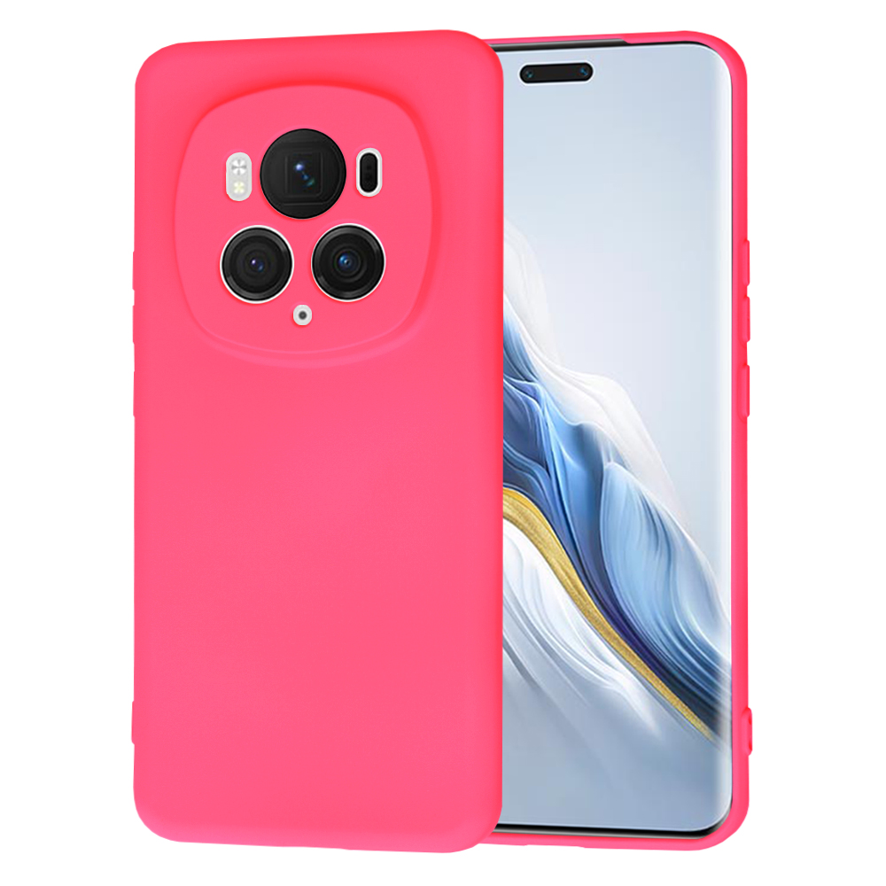 Techsuit SoftFlex puzdro pre Honor Magic6 Pro – žiarivo ružové (Hot Pink) KF2328787