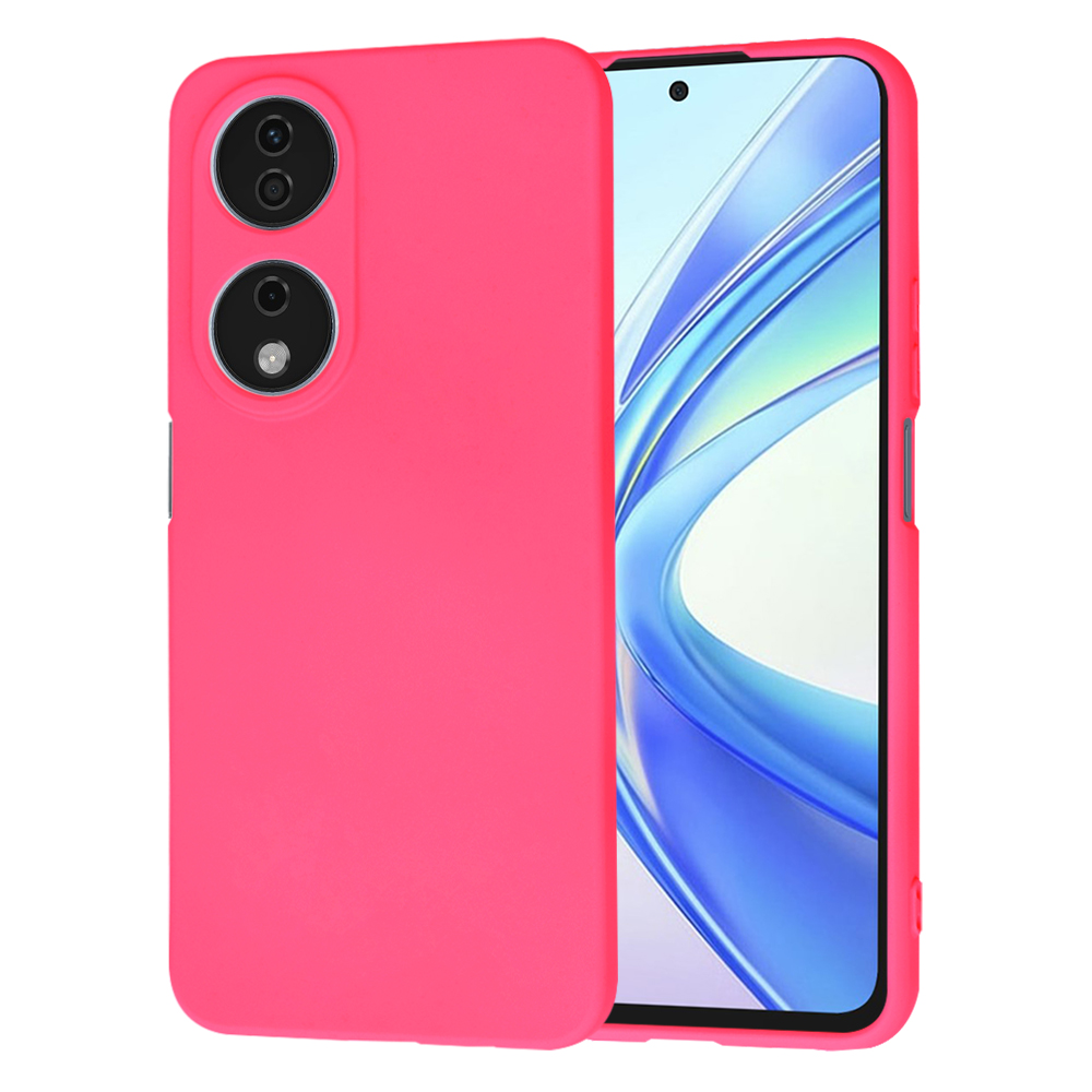 Techsuit SoftFlex puzdro pre Honor X7b / X7b 5G / 90 SMART – žiarivo ružové (Hot Pink) KF2328952