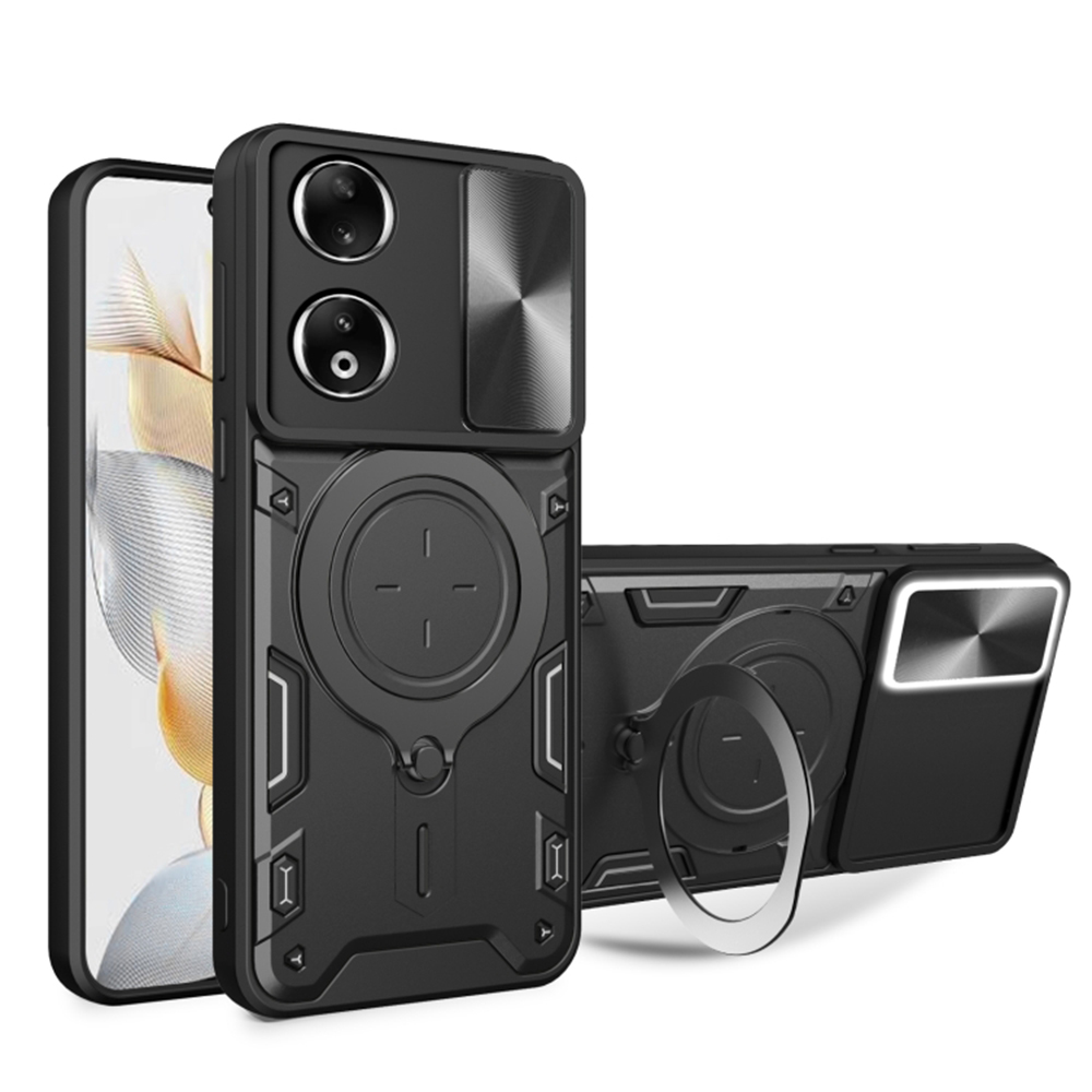 Techsuit CamGuard Pro puzdro pre Honor 90 – čierne KF2331707