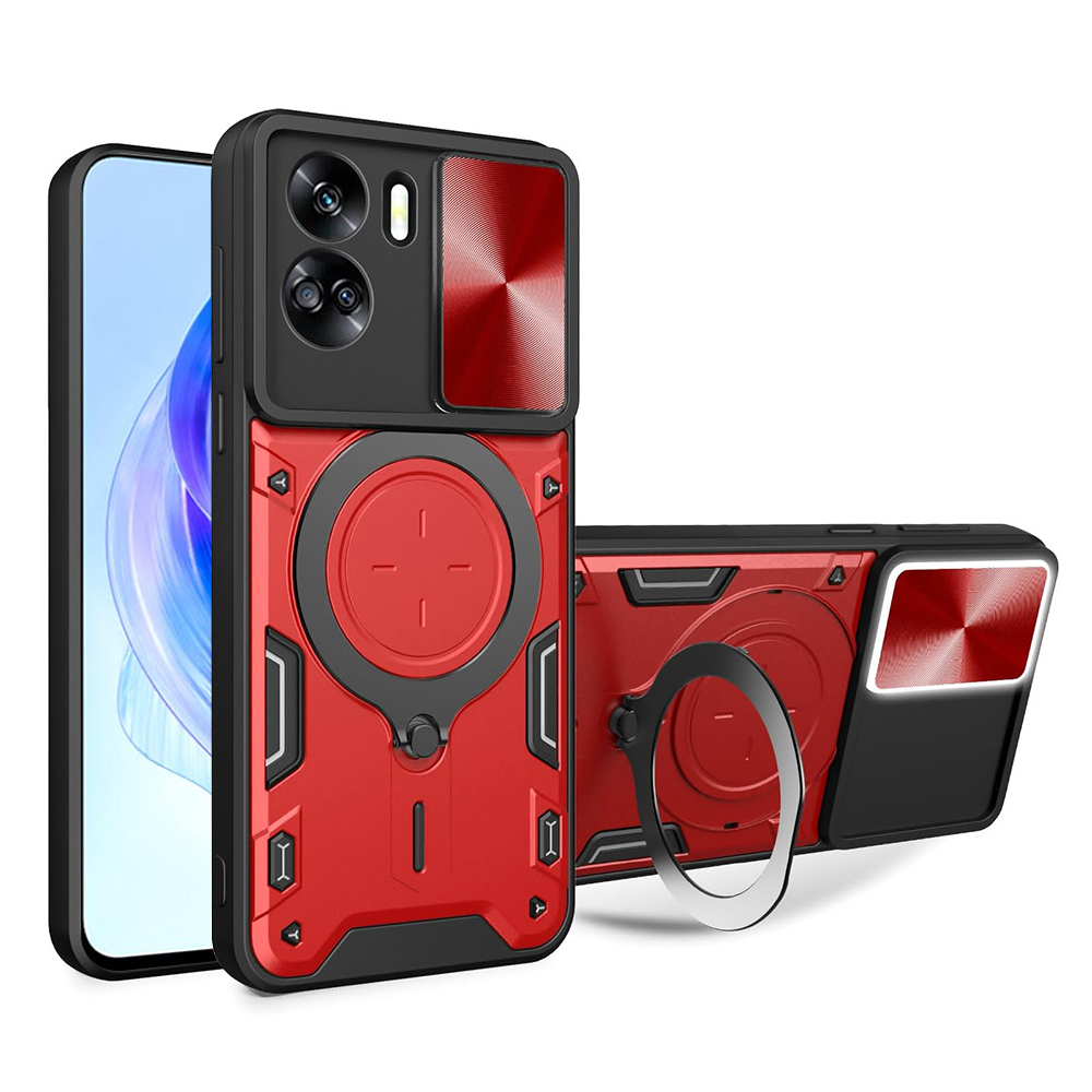 Techsuit CamGuard Pro puzdro pre Honor 90 Lite – červené KF2331713