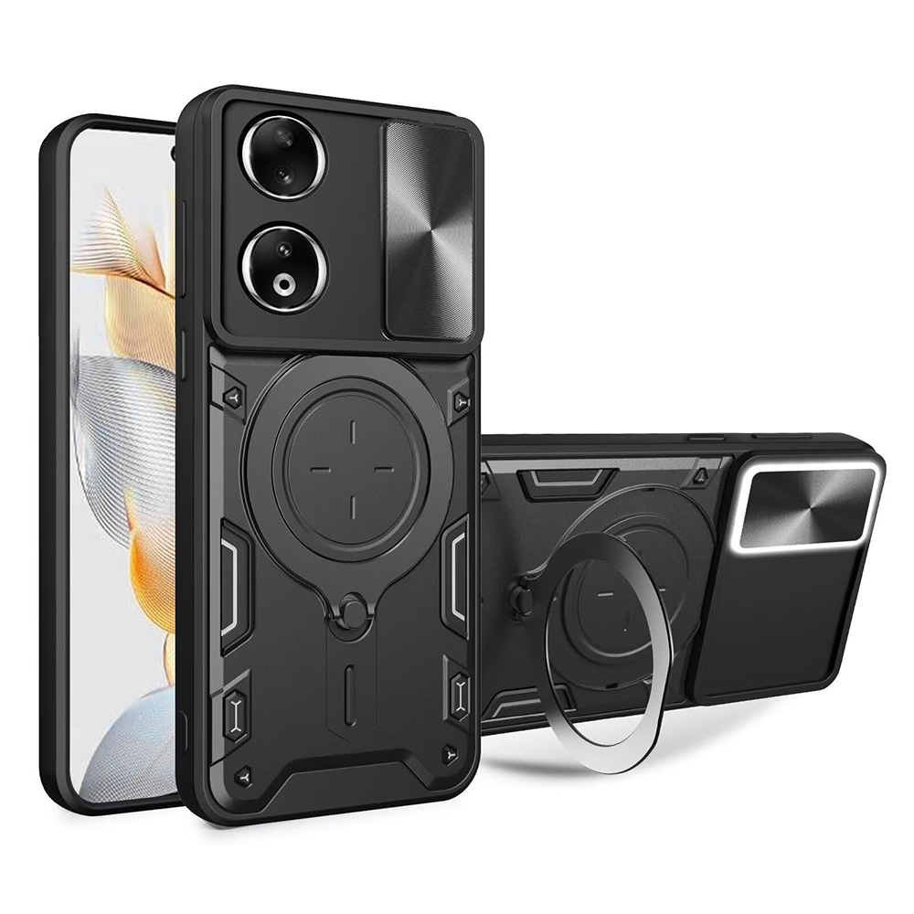 Techsuit CamGuard Pro puzdro pre Honor X7b / X7b 5G / 90 SMART – čierne KF2331722