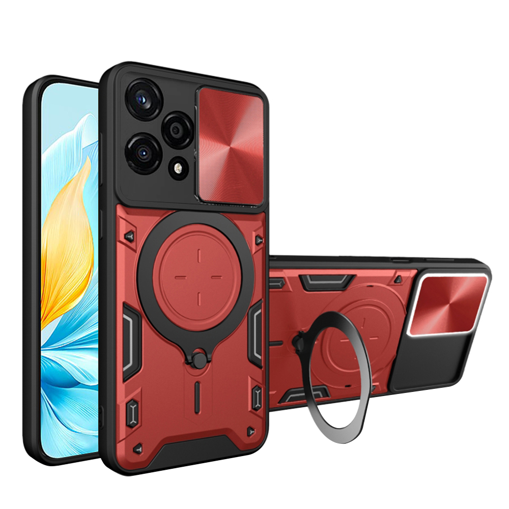 Techsuit CamGuard Pro puzdro pre Honor 200 Lite – červené KF2331748