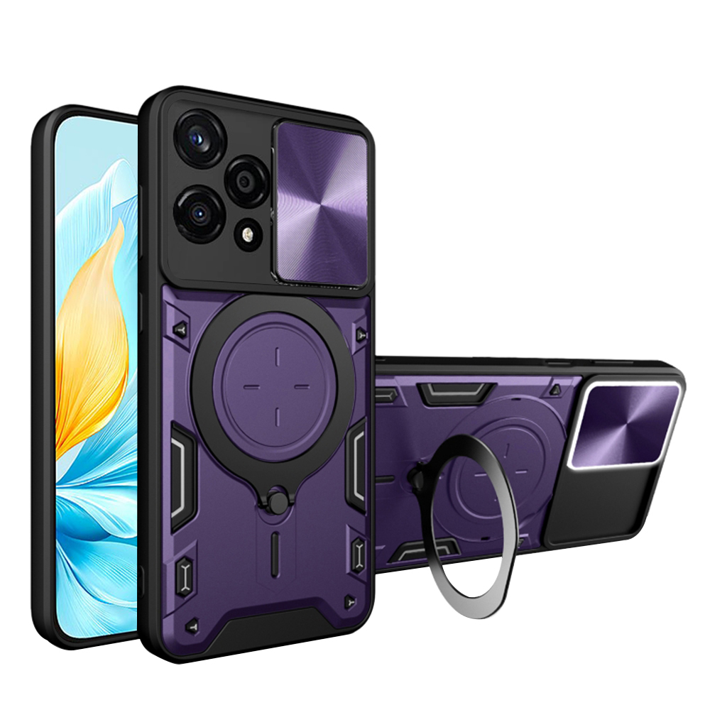 Techsuit CamGuard Pro puzdro pre Honor 200 Lite – fialové KF2331750