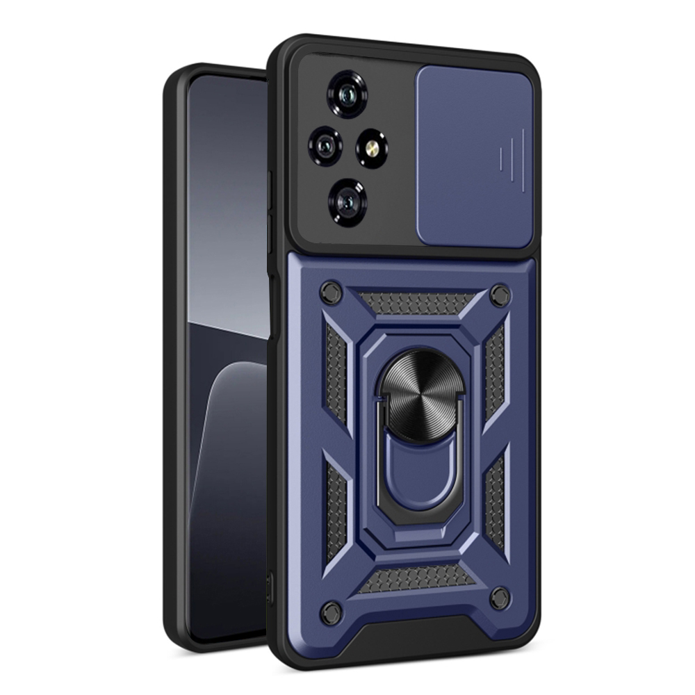 Techsuit CamShield Series puzdro pre Honor 200 – modré KF2331994