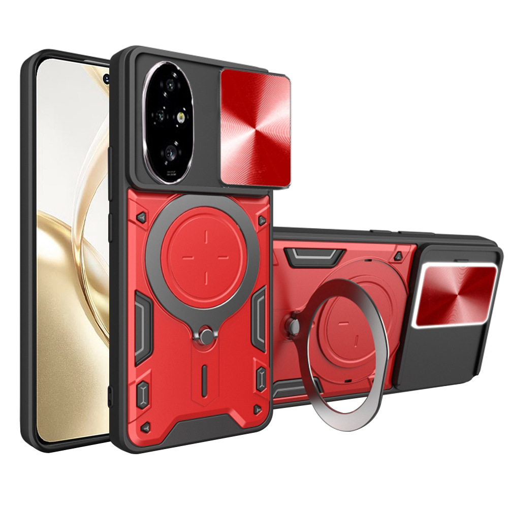 Techsuit CamGuard Pro puzdro pre Honor 200 – červené KF2332000
