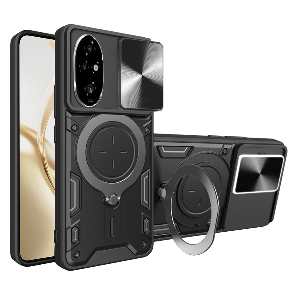 Techsuit CamGuard Pro puzdro pre Honor 200 Pro – čierne KF2332004