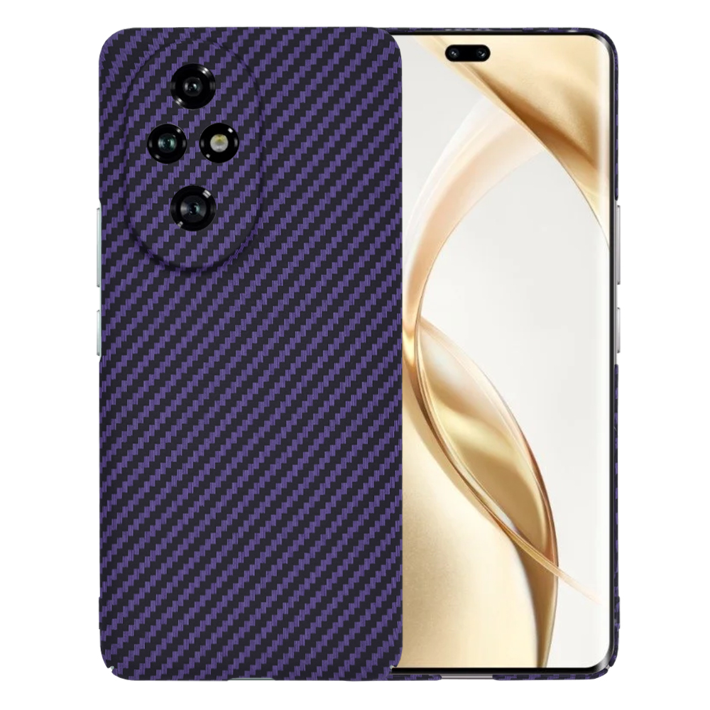 Techsuit Carbonite FiberShell puzdro pre Honor 200 Pro – fialové KF2332966