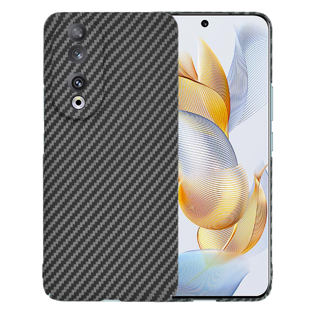 Techsuit Carbonite FiberShell puzdro pre Honor 90 – čierne KF2333691