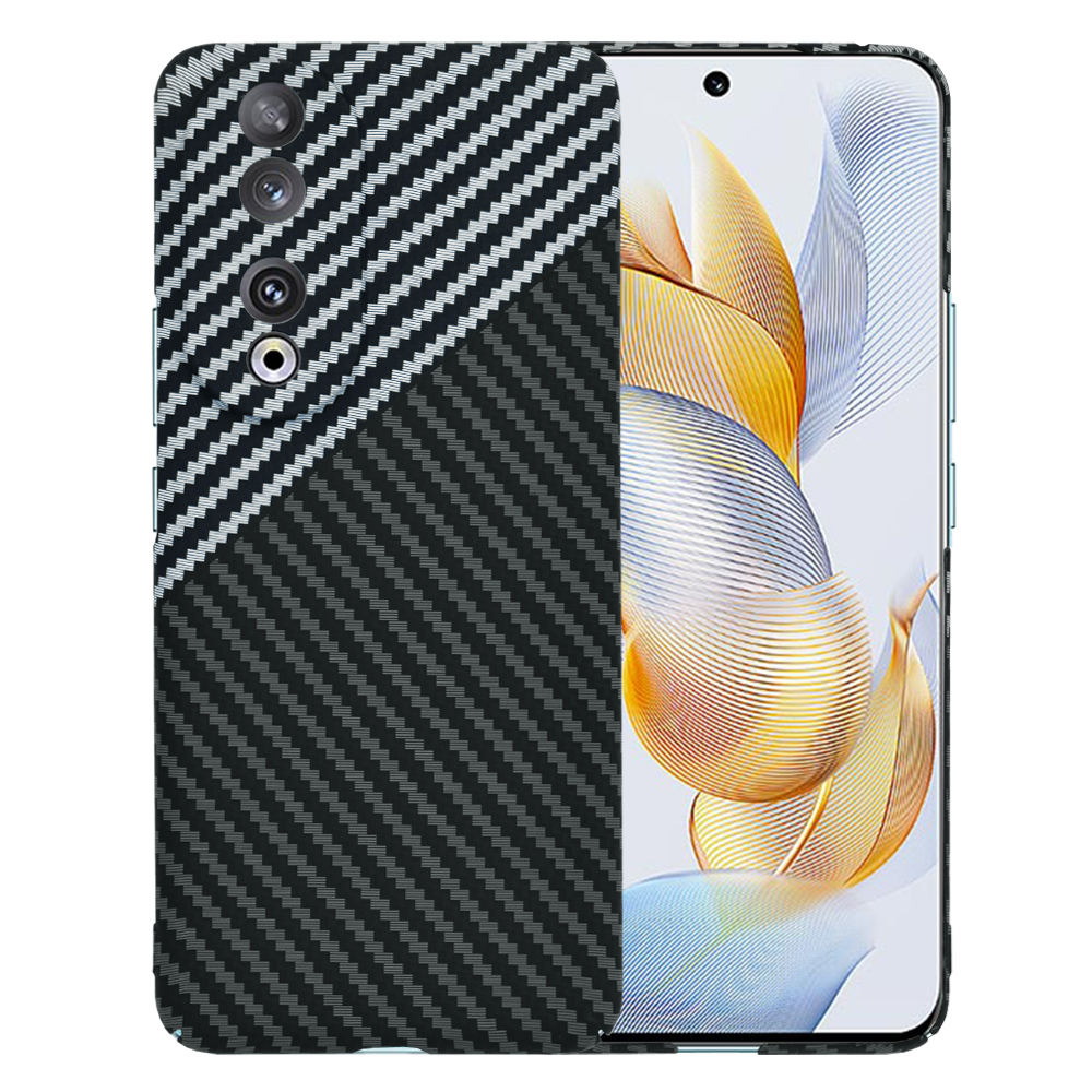 Techsuit Carbonite FiberShell puzdro pre Honor 90 – Stealth Gray KF2333695