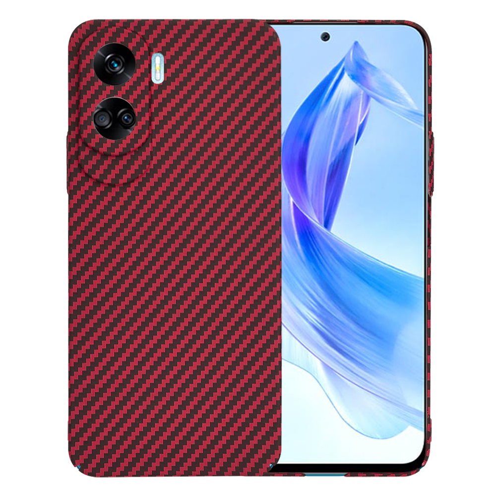 Techsuit Carbonite FiberShell puzdro pre Honor 90 Lite – červené KF2333709