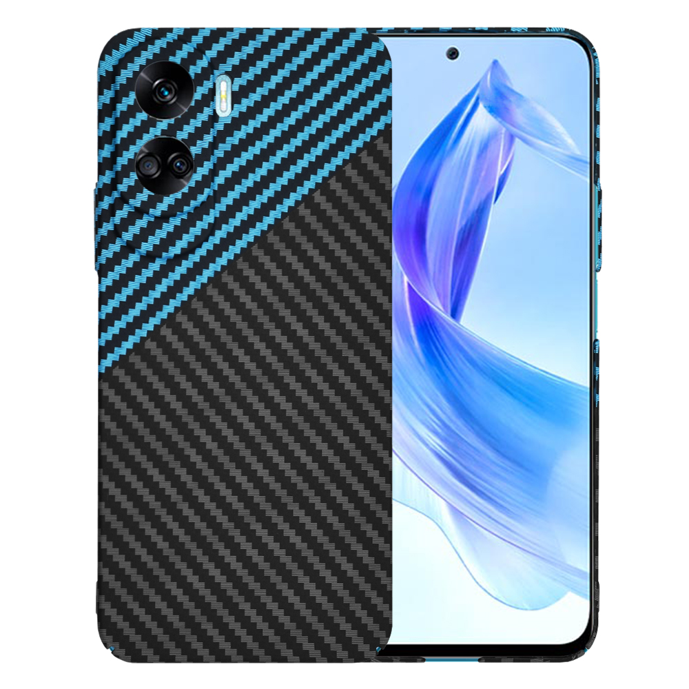 Techsuit Carbonite FiberShell puzdro pre Honor 90 Lite – Blue Pulse KF2333710