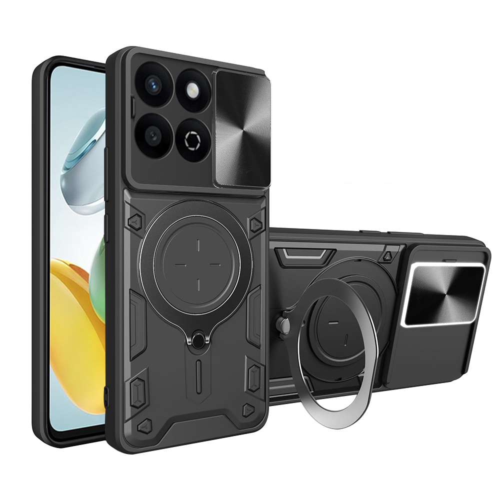 Techsuit CamGuard Pro puzdro pre Honor 200 Smart / X7c – čierne KF2339472