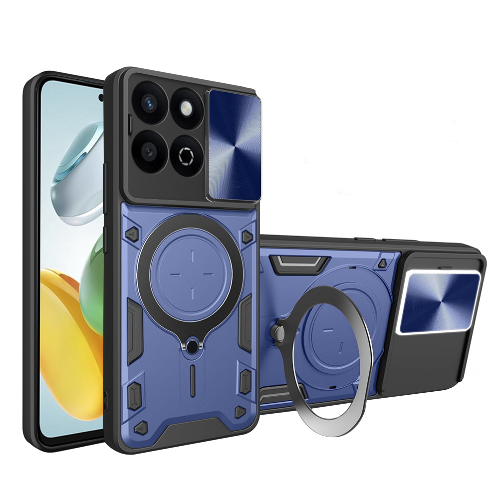 Techsuit CamGuard Pro puzdro pre Honor 200 Smart / X7c – modré KF2339474