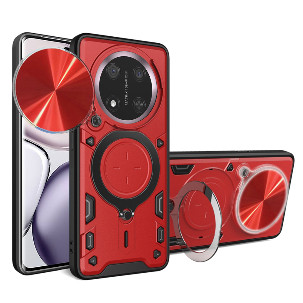 Techsuit CamGuard Pro puzdro pre Honor Magic7 Lite / X9c – červené KF2343364
