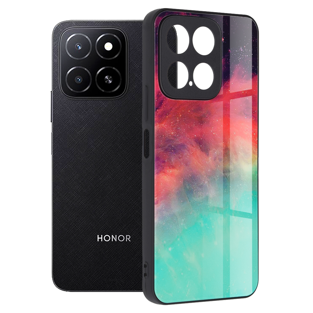 Techsuit Glaze Series puzdro pre Honor X5b – ohnivý oceán (Fiery Ocean) KF2343288