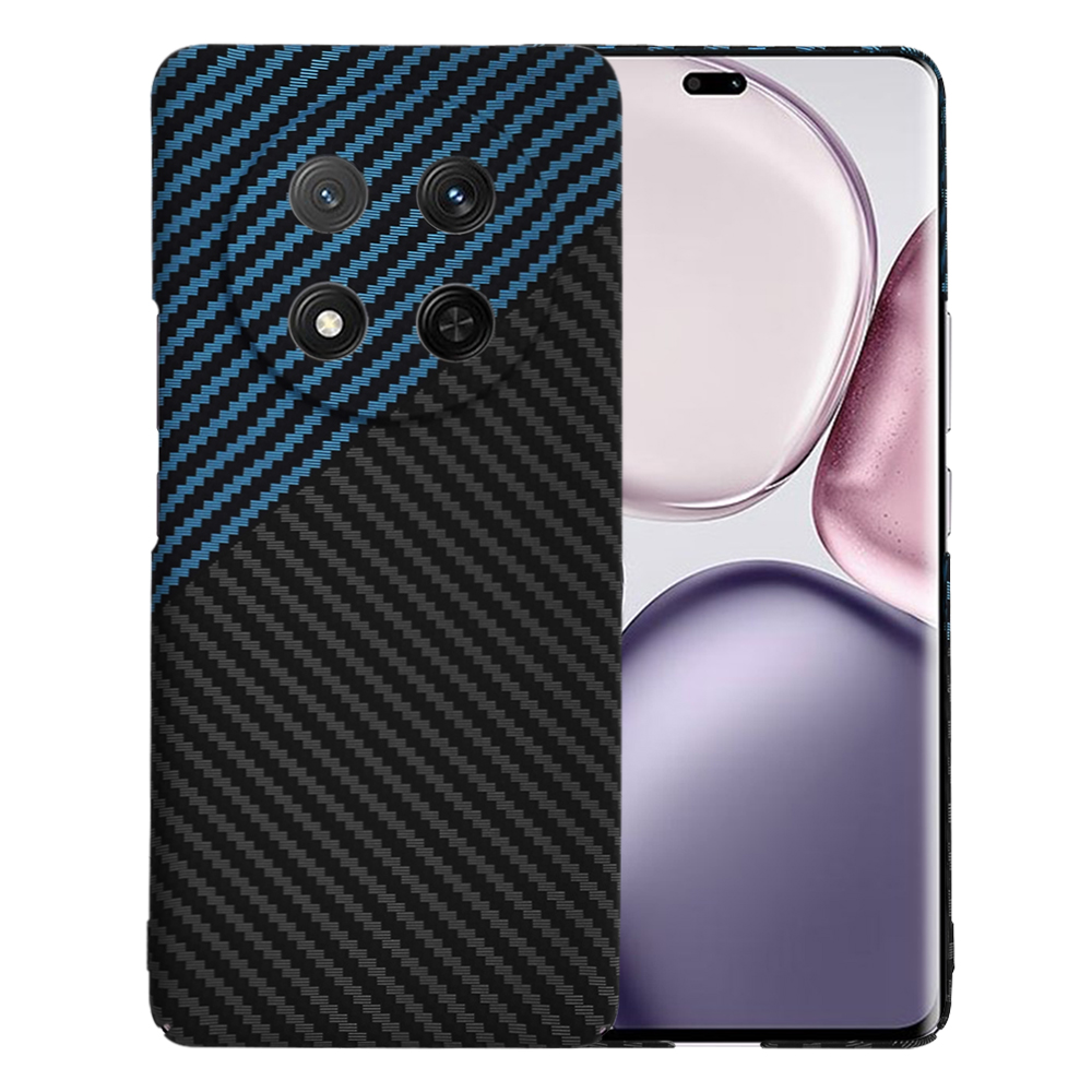 Techsuit Carbonite FiberShell puzdro pre Honor Magic7 Lite / X9c – Blue Pulse KF2343389