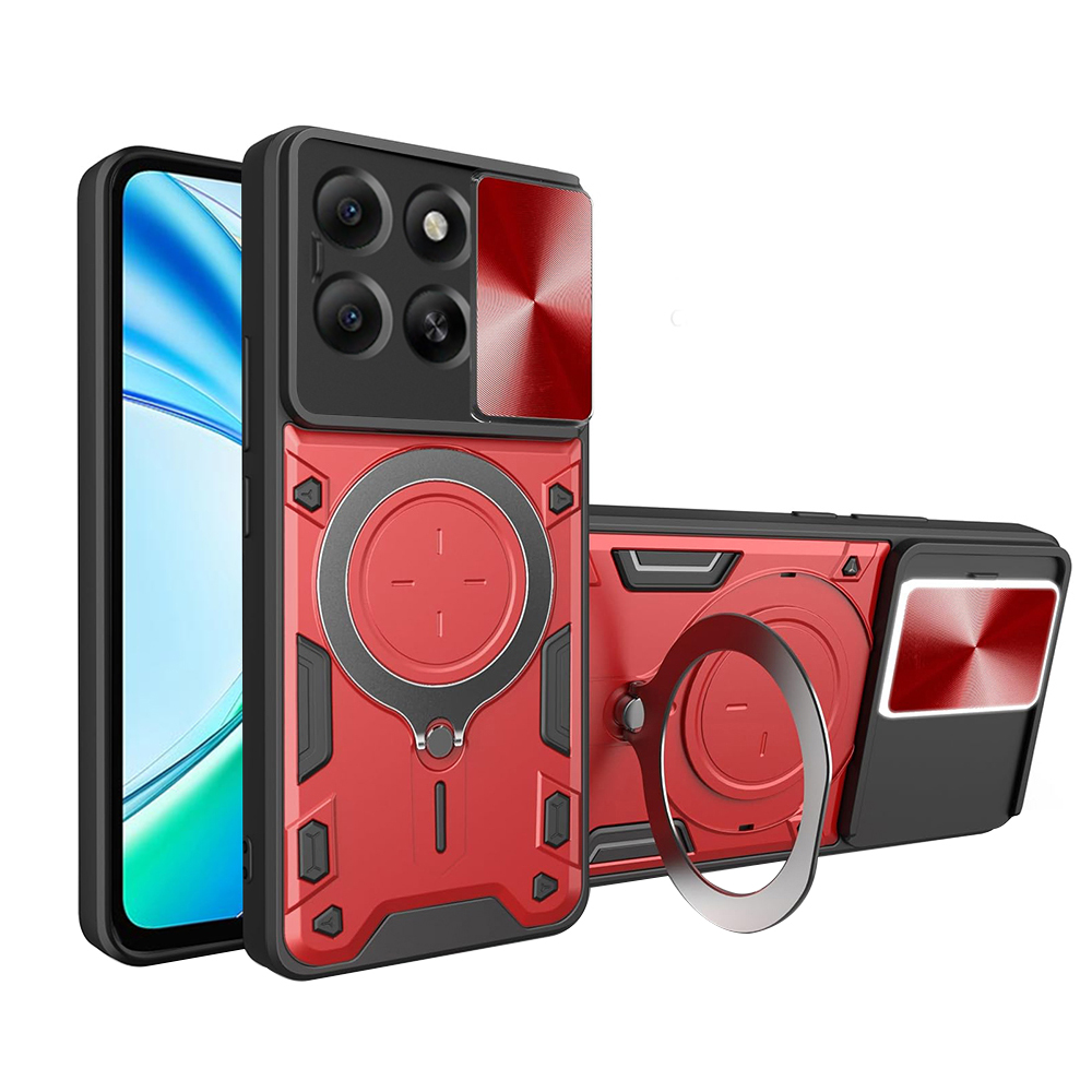 Techsuit CamGuard Pro puzdro pre Honor X5b – červené KF2342298