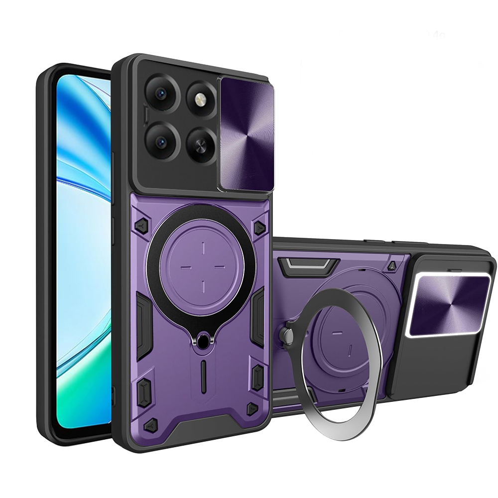 Techsuit CamGuard Pro puzdro pre Honor X5b – fialové KF2342300
