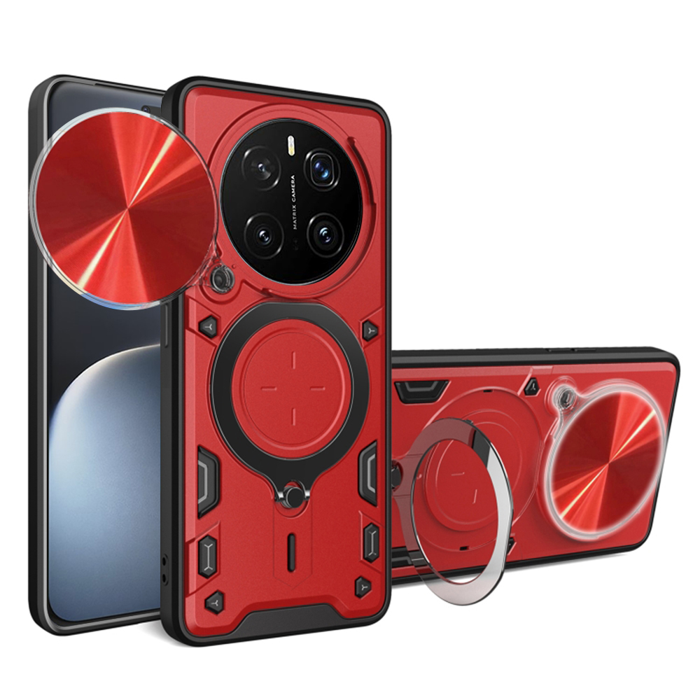 Techsuit CamGuard Pro puzdro pre Honor Magic7 Pro – červené KF2343297