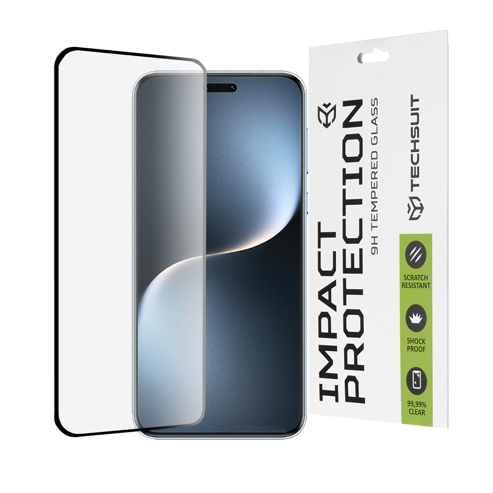 Techsuit 111D Full Cover / Full Glue Glass / 3D Curved Screen tvrdené sklo pre Honor Magic7 Pro – čierne KF2346357