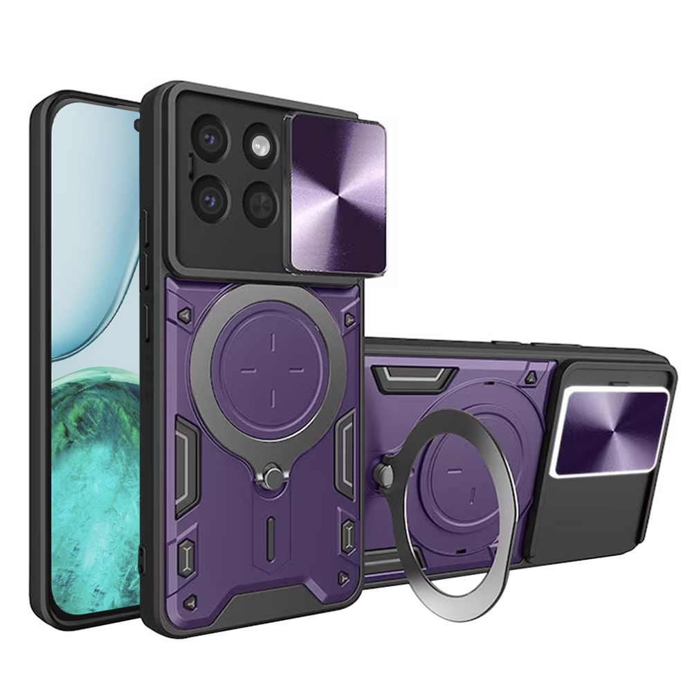 Techsuit CamGuard Pro puzdro pre Honor X8c – fialové KF2346949