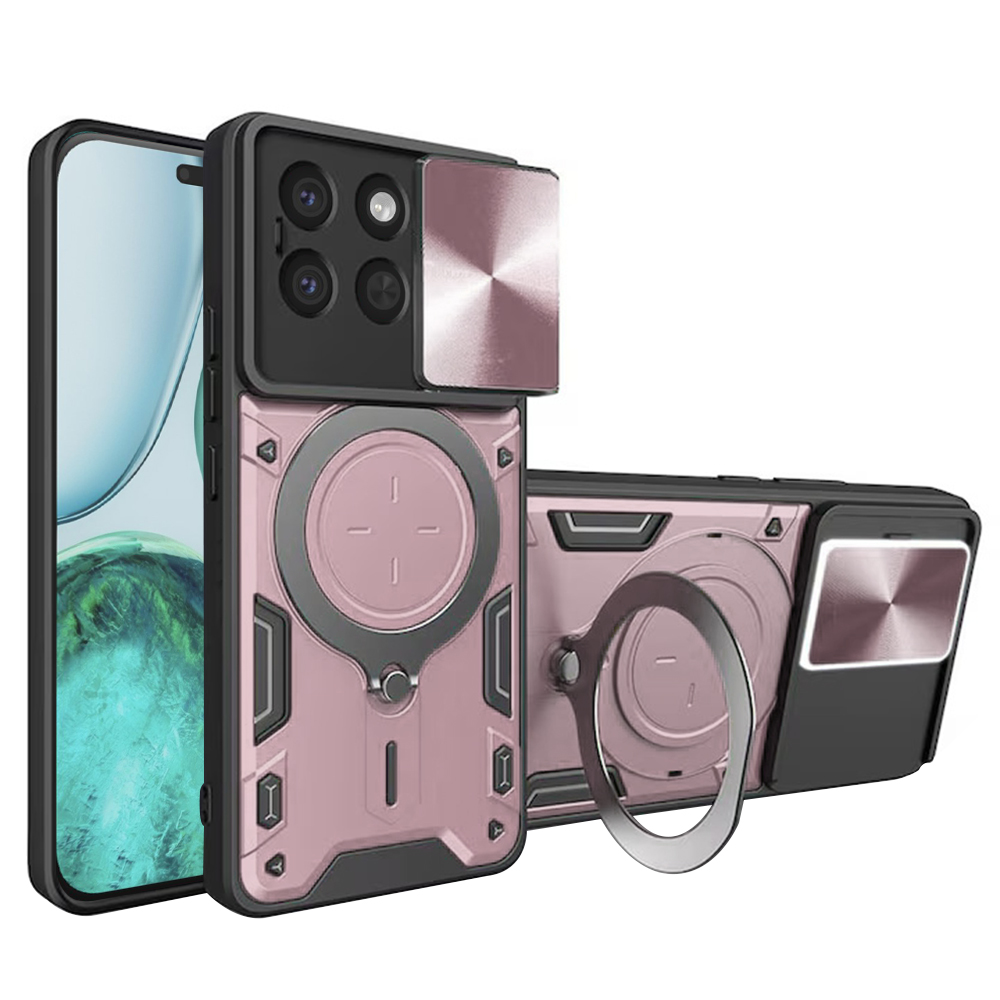 Techsuit CamGuard Pro puzdro pre Honor X8c – ružovo-zlaté KF2346950
