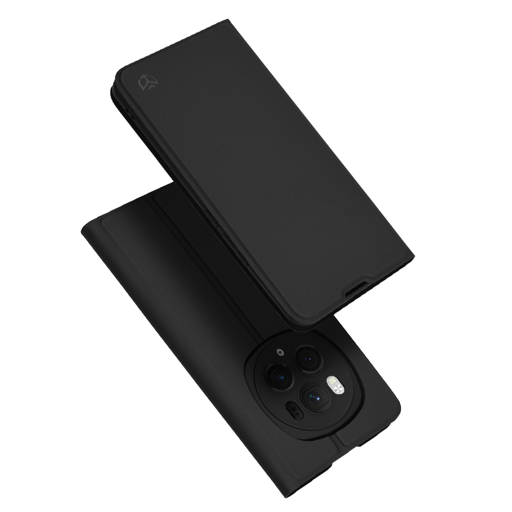 Techsuit Magskin Book puzdro pre Honor Magic6 Pro – čierne KF2322025