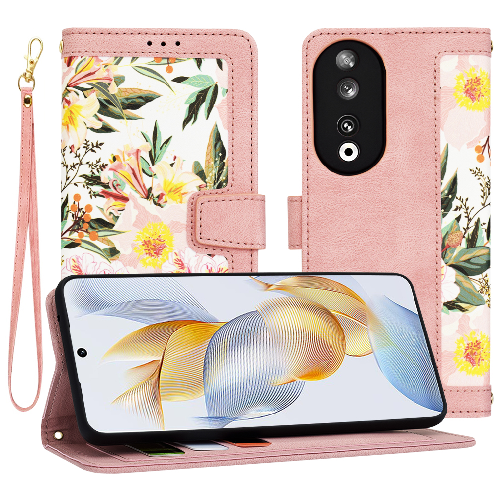 Techsuit FlipCraft puzdro pre Honor 90 – Sladká ružová KF2328583