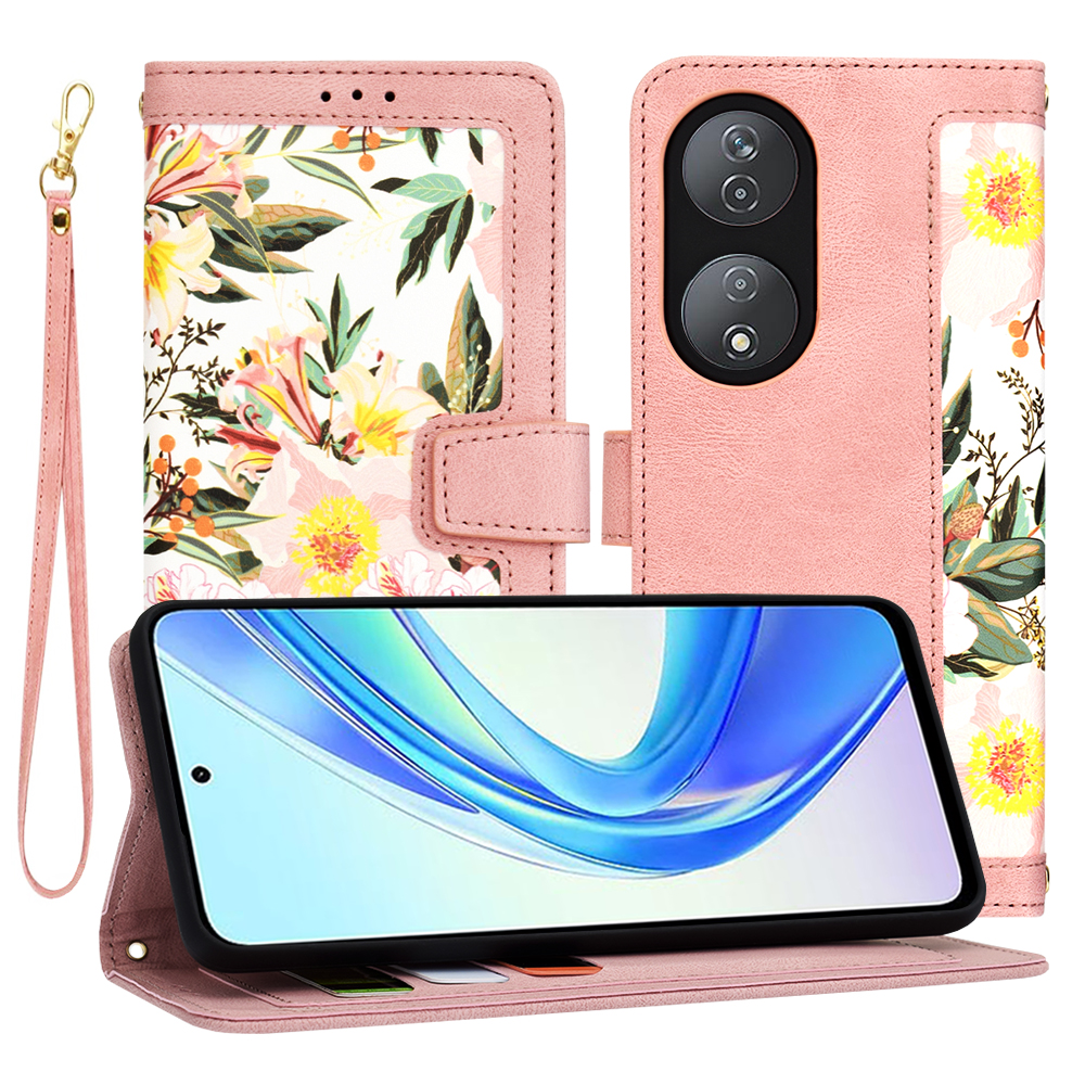 Techsuit FlipCraft puzdro pre Honor X7b / X7b 5G / 90 SMART – Sladká ružová KF2328695