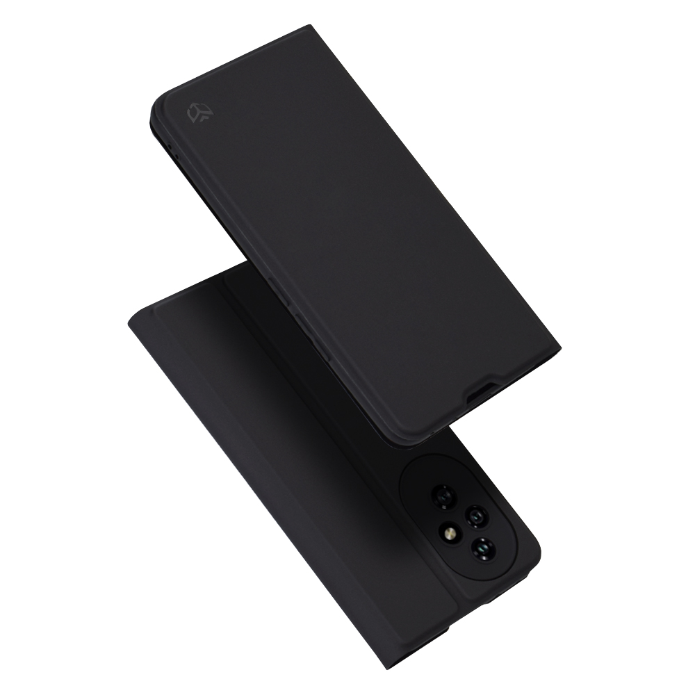 Techsuit Magskin Book puzdro pre Honor 200 – čierne KF2331144