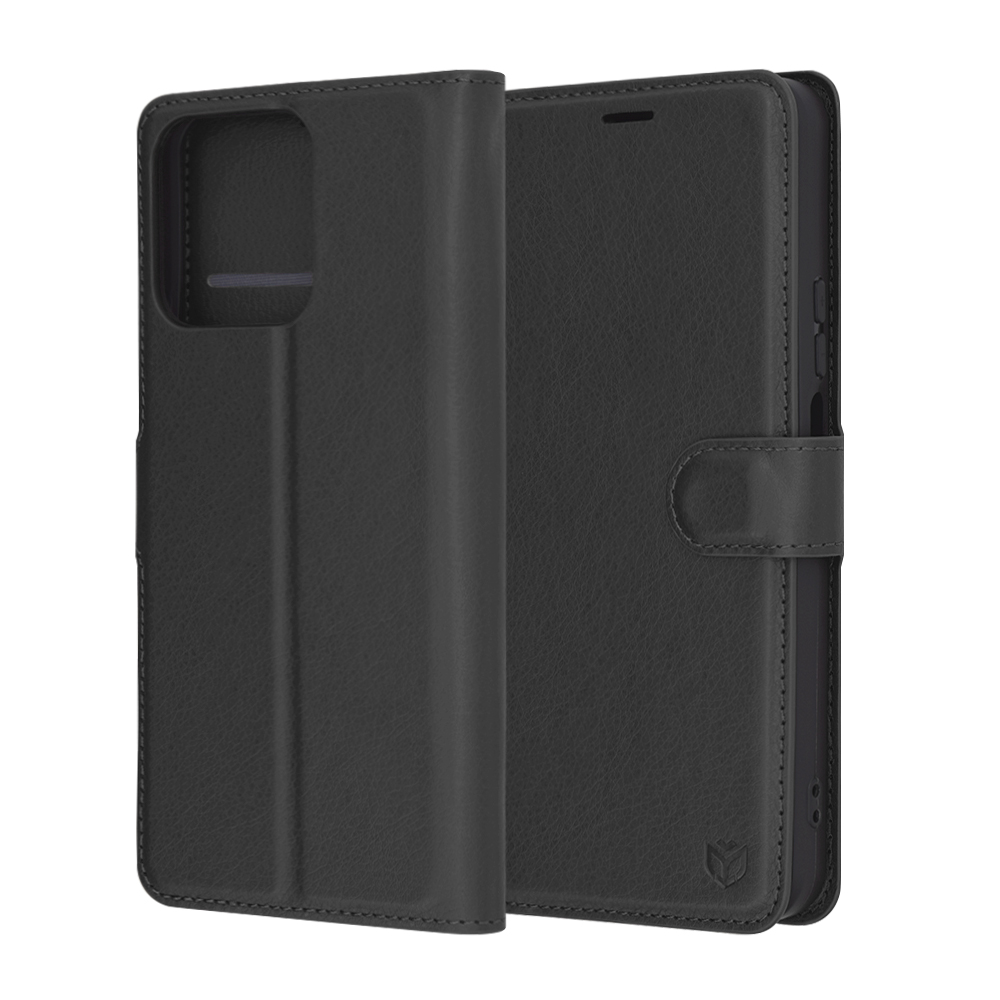 Techsuit Leather Folio puzdro pre Honor 200 Smart / X7c – čierne KF2339457