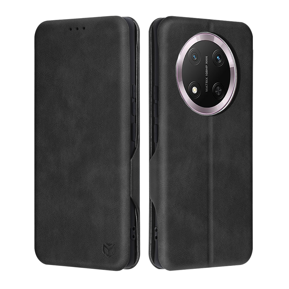 Techsuit Safe Wallet Plus puzdro pre Honor Magic7 Lite / X9c – čierne KF2343344