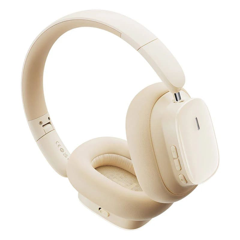 Baseus bezdrôtové slúchadlá Bowie H1i (A00050402223-00) – Bluetooth 5.3, potlačenie hluku, biele (Stellar White) KF2316136
