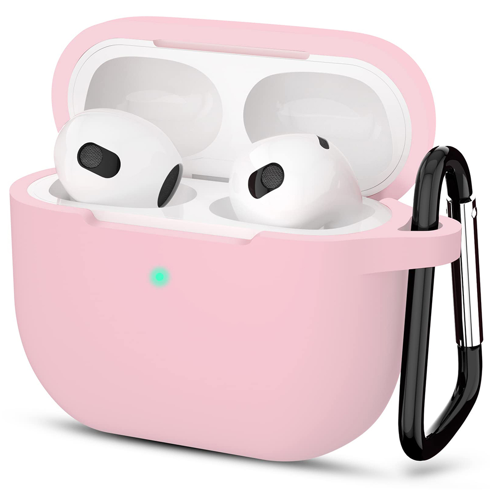 Techsuit Silicone puzdro pre AirPods 3 – ultratenké, hladké – ružové KF2318108