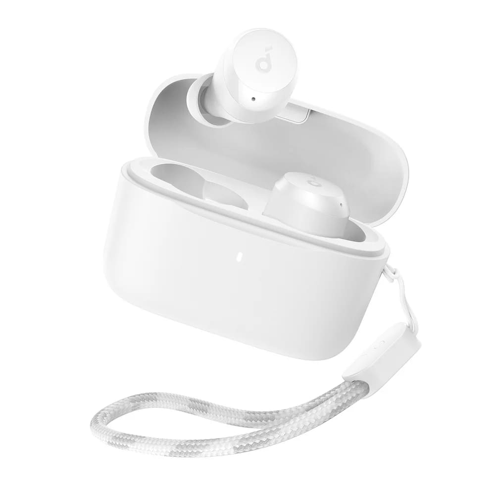 Anker bezdrôtové slúchadlá A25i (A3948G21) – TWS, Bluetooth 5.3, dotykové ovládanie, nabíjacie puzdro, IPX5, biele KF2318920