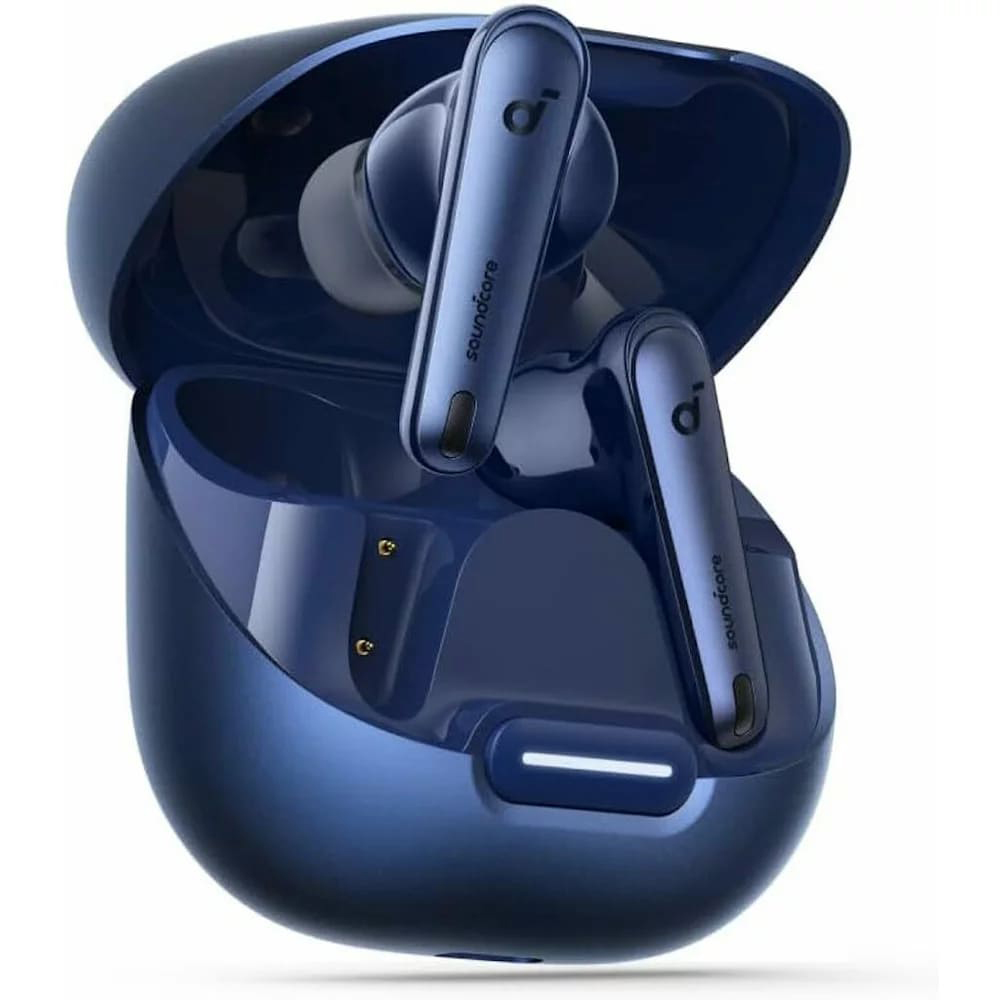 Anker bezdrôtové slúchadlá SoundCore Liberty 4 NC (A3947G31) – Bluetooth 5.3, ANC 2.0, Hi-Res audio, LDAC, IPX4, modré KF2318969