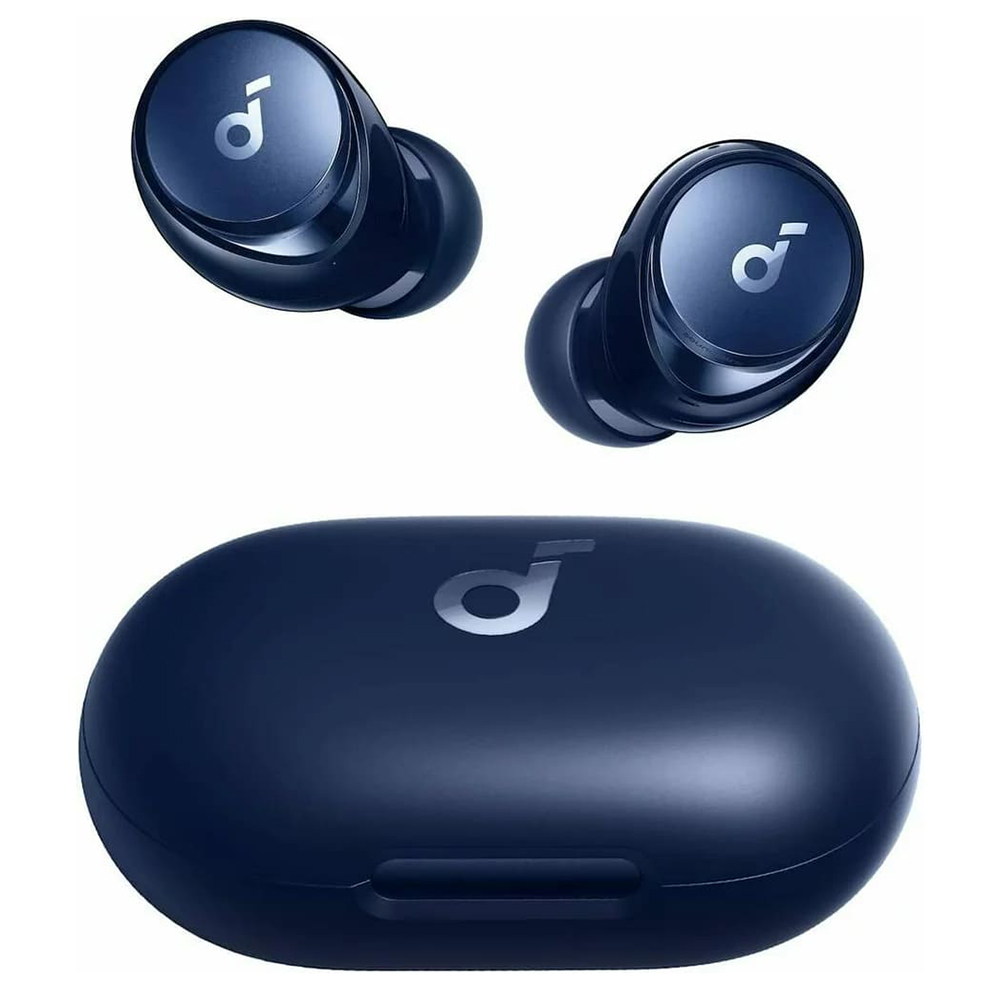 Anker bezdrôtové slúchadlá SoundCore Space A40 (A3936G31) – Bluetooth 5.2, ANC, Hi-Res audio, bezdrôtové a USB-C nabíjanie, modré KF2318973