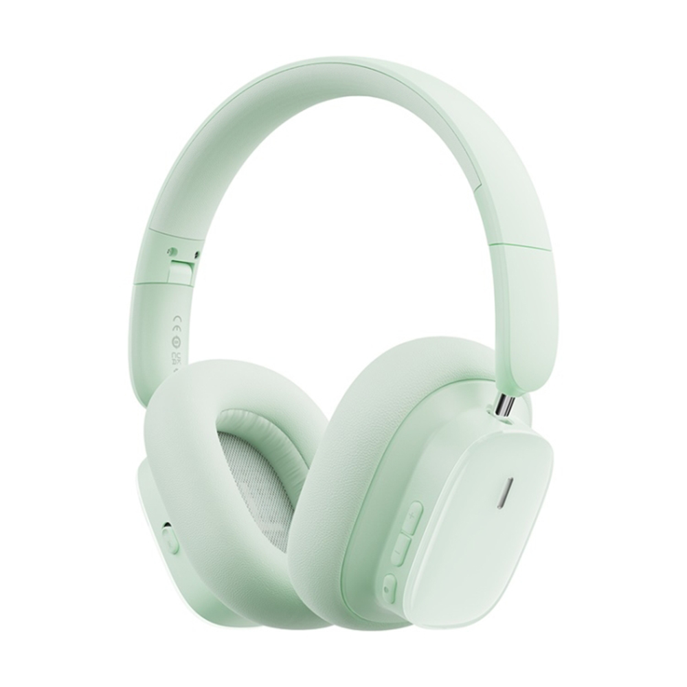 Baseus bezdrôtové slúchadlá Bowie H1i (A00050402633-00) – Bluetooth 5.3, potlačenie hluku, zelené (Natural Green) KF2320900