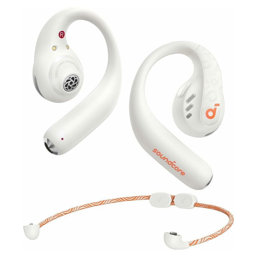 Anker bezdrôtové slúchadlá SoundCore AeroFit Pro (A3871G21) – športové, Bluetooth, vodotesné, biele KF2321340