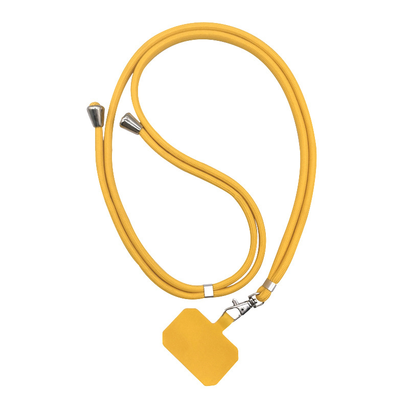 Nastaviteľná šnúrka na mobil Neck Strap - univerzál Farba: Žltá