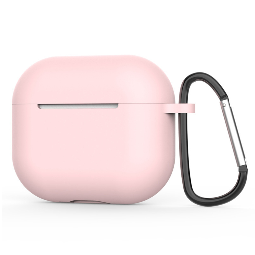 Techsuit Silicone puzdro pre AirPods 4 – ultratenké, hladké – ružové KF2338884